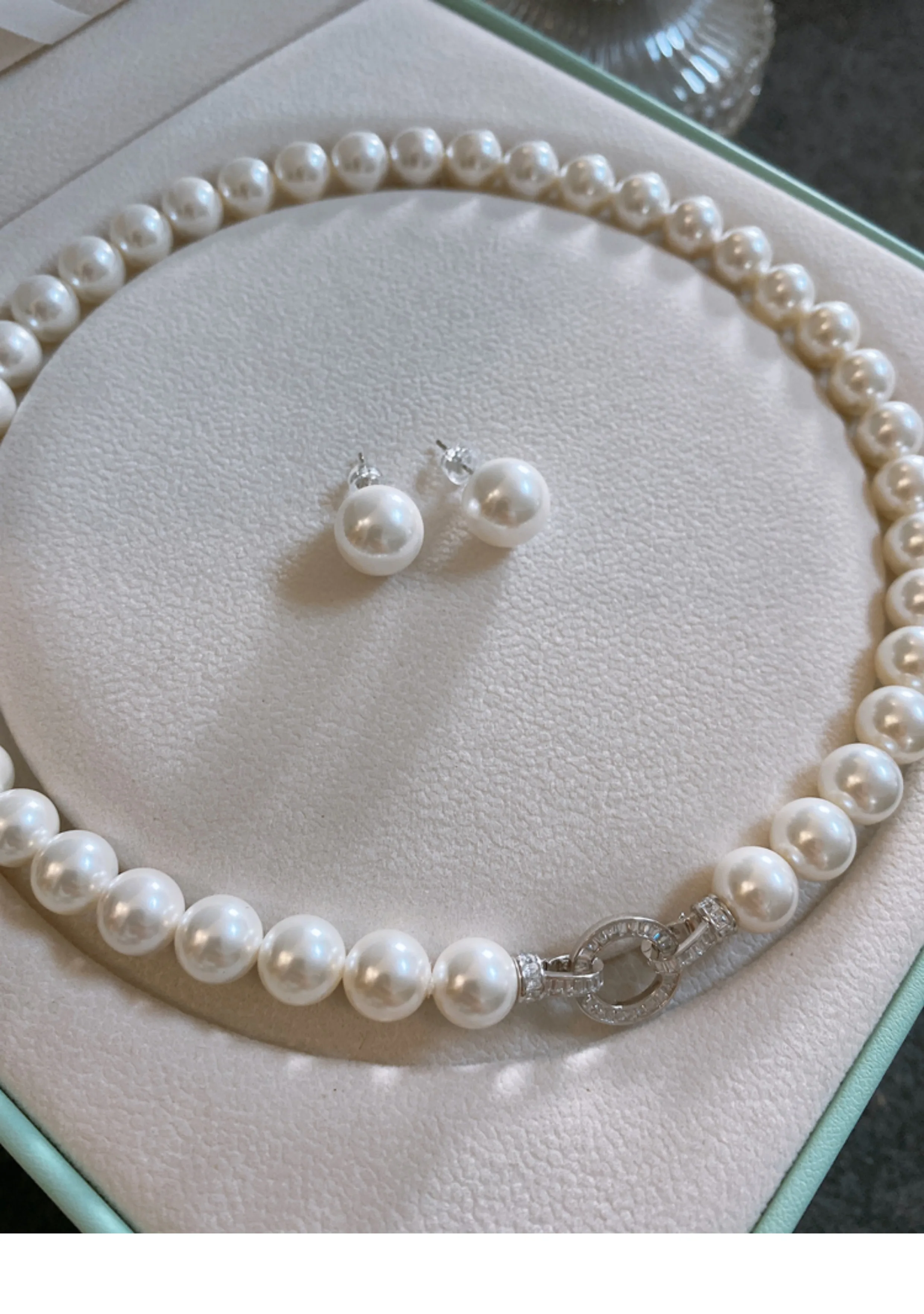 ゴージャスなAAAA++9-10mm 10-11mm天然ラウ - Pearl Trim Chain のレビューと価格